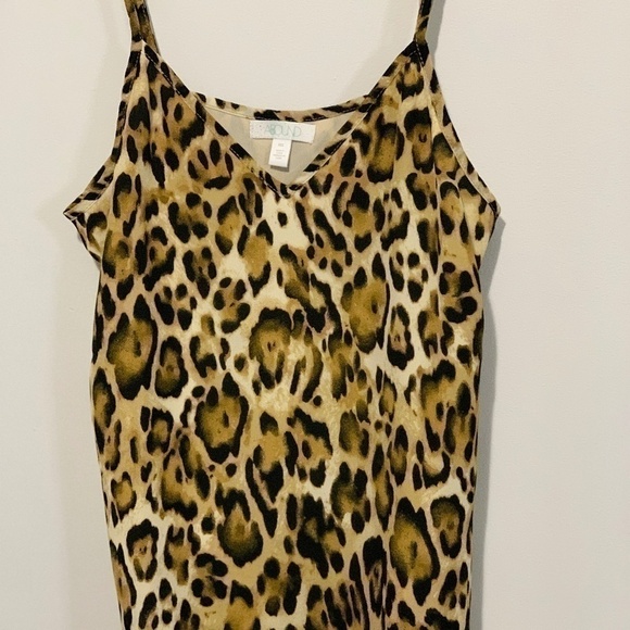 Nwt Fully Lined Abound from  Nordstrom Rack Leopard Print Cami | Lightweight - Picture 3 of 8